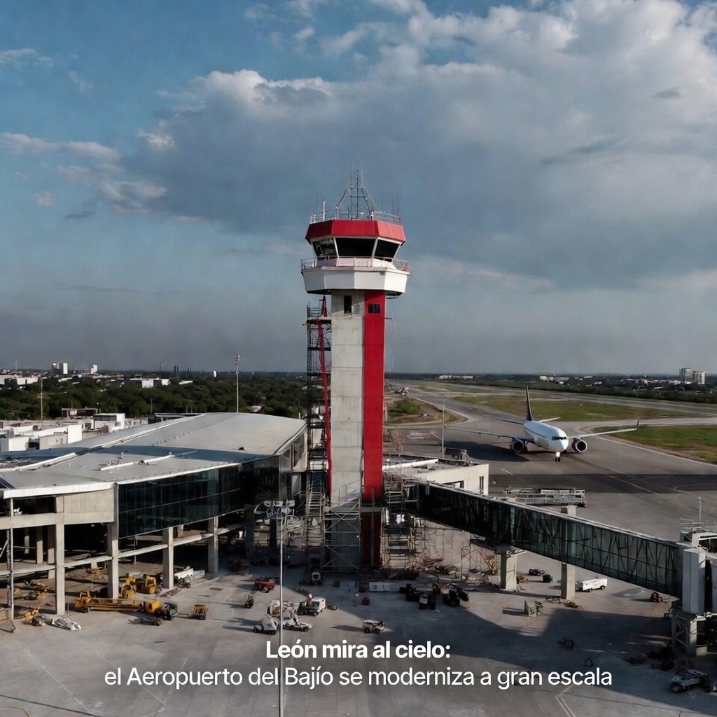 León mira al cielo: el Aeropuerto del Bajío se modernizará a gran escala