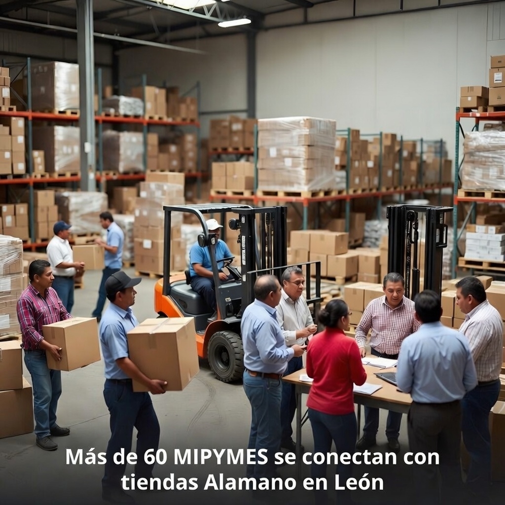Más de 60 MIPYMES se conectan con tiendas Alamano en León