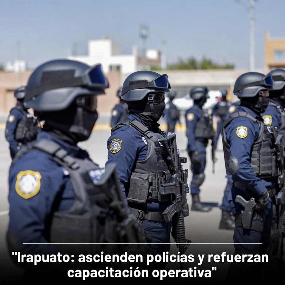 Irapuato: ascienden policías y refuerzan capacitación operativa