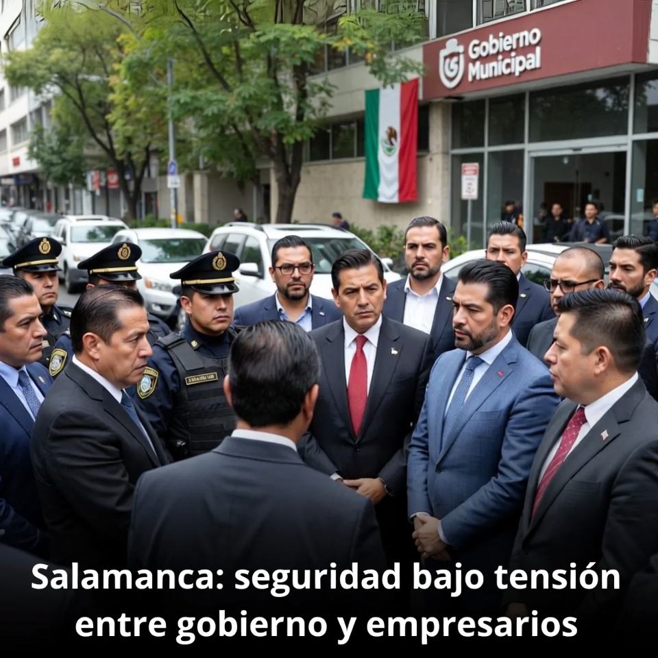 Salamanca: seguridad bajo tensión entre gobierno y empresarios