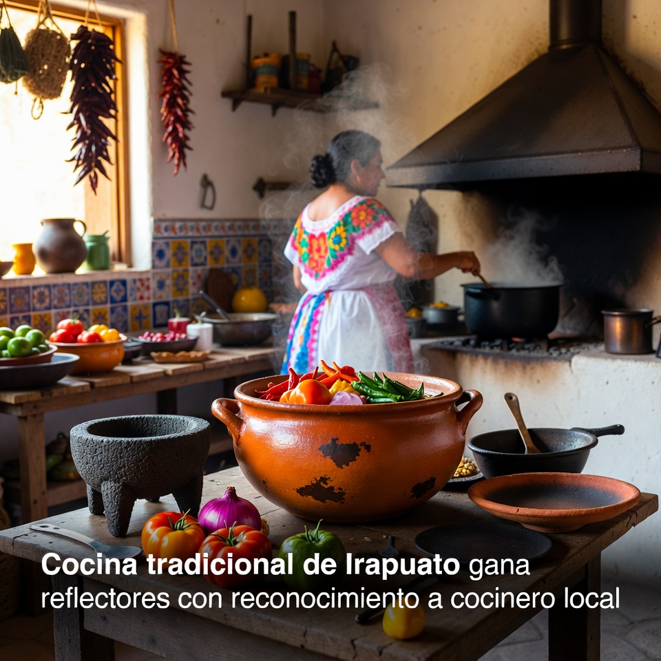 Cocina tradicional de Irapuato gana reflectores con reconocimiento a cocinero local