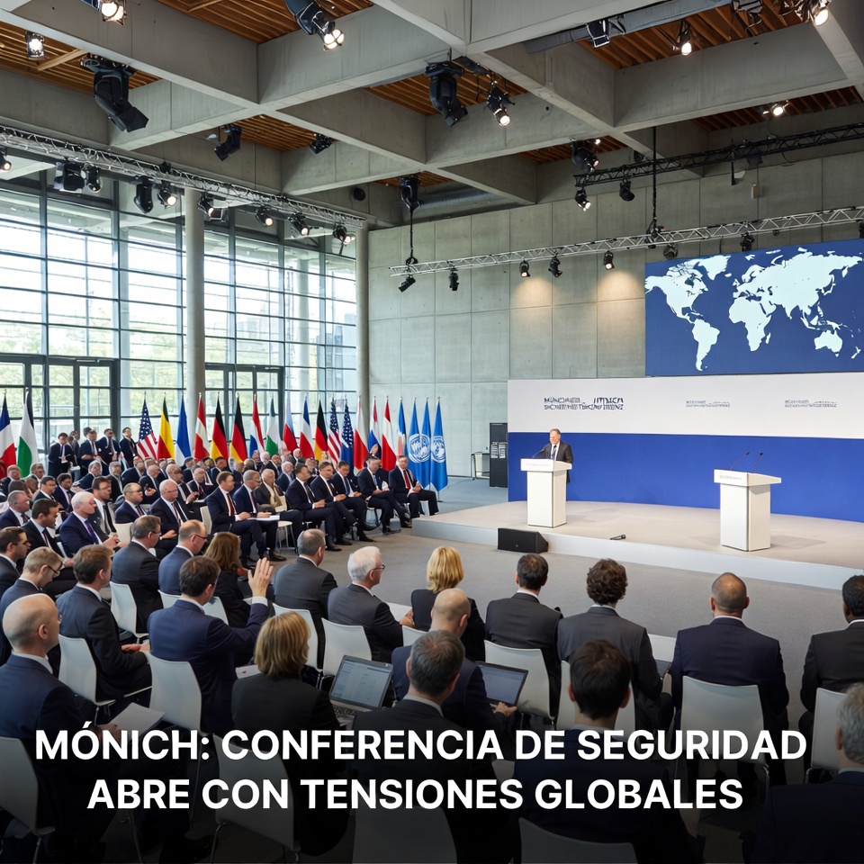 Múnich: conferencia de seguridad abre con tensiones globales