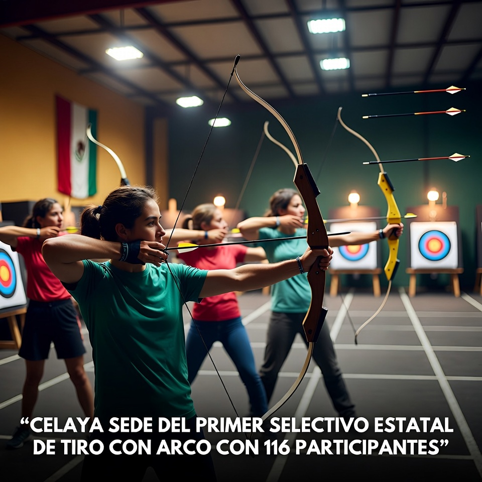 Celaya sede del selectivo estatal de tiro con arco