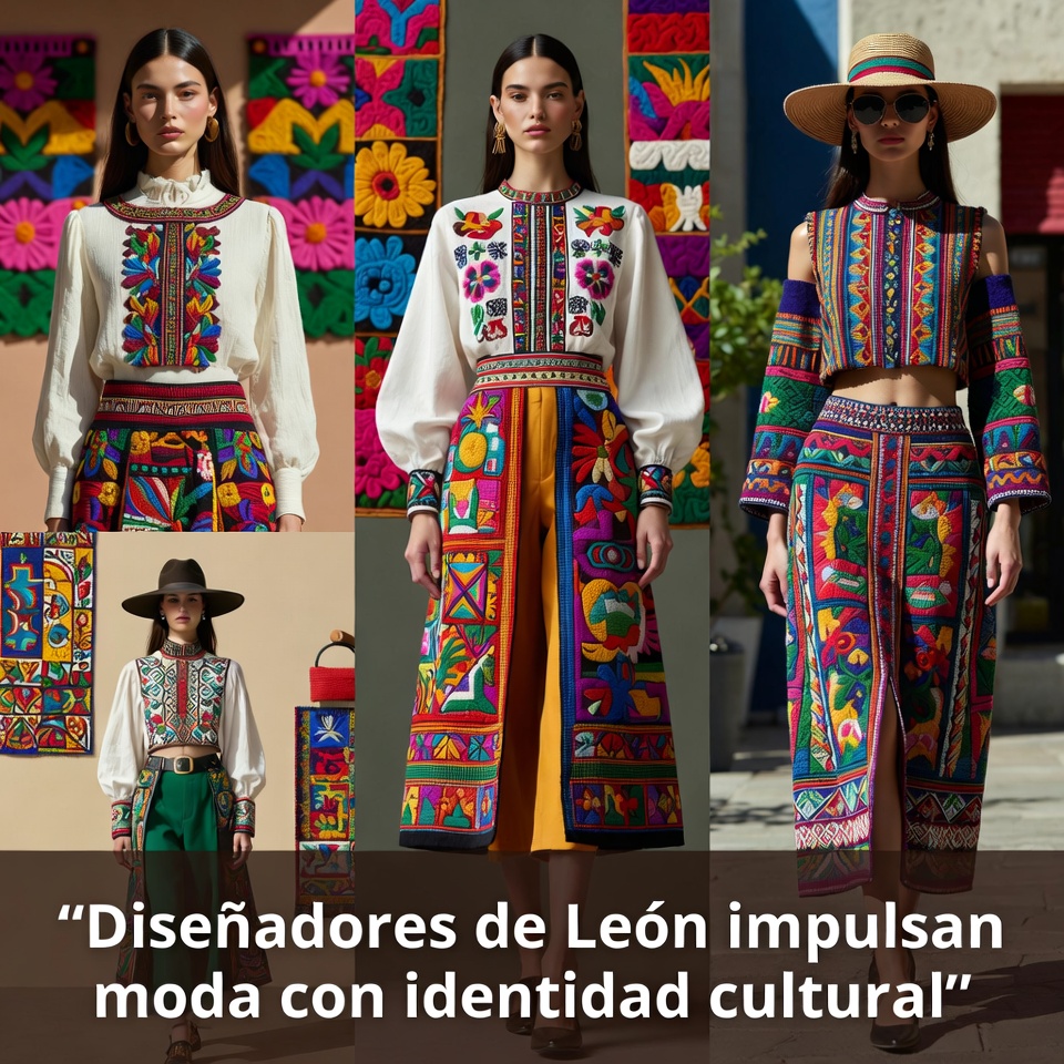 Diseñadores de León impulsan moda con identidad cultural