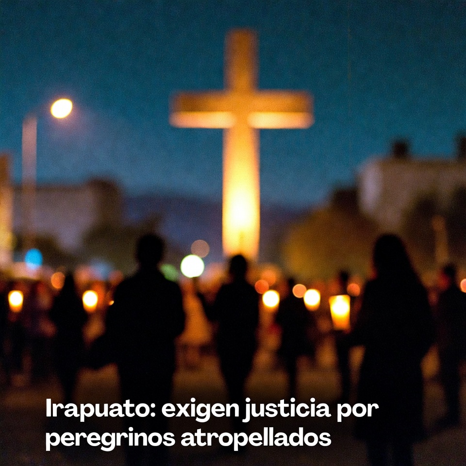 Irapuato: exigen justicia por peregrinos atropellados