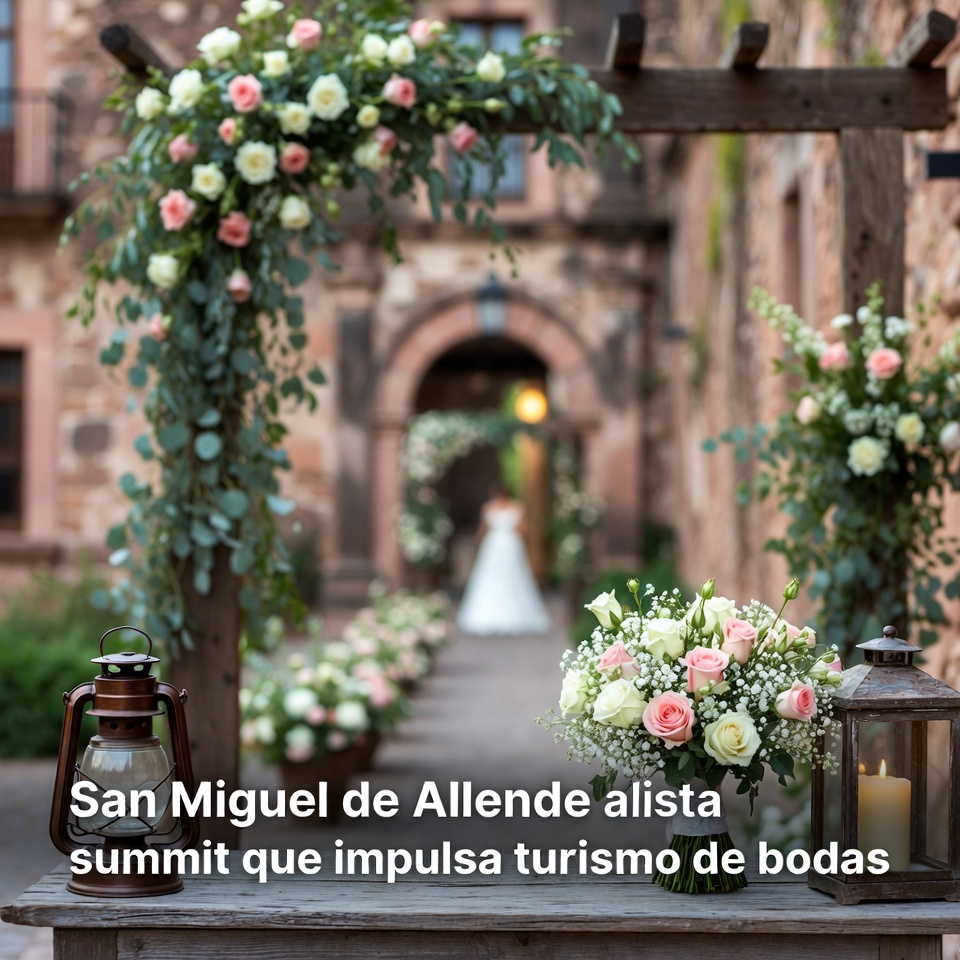 San Miguel de Allende alista summit que impulsa turismo de bodas