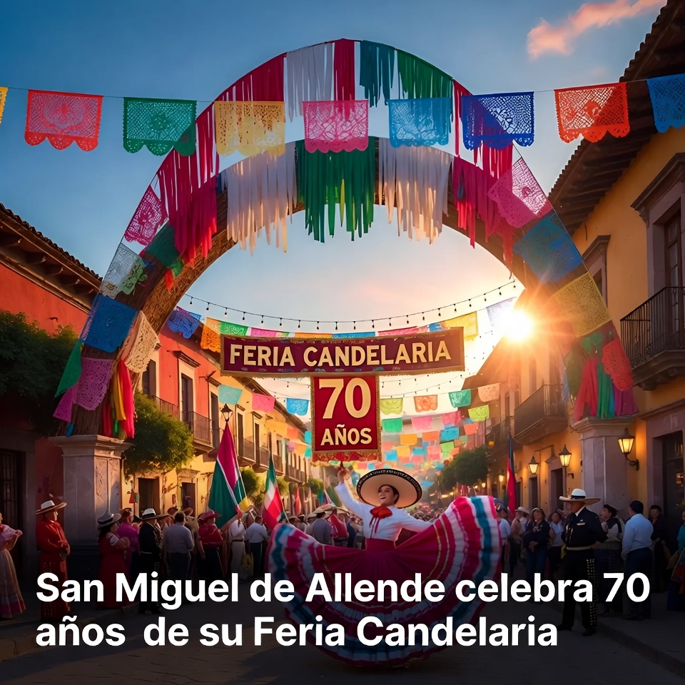 San Miguel de Allende celebra 70 años de su Feria Candelaria