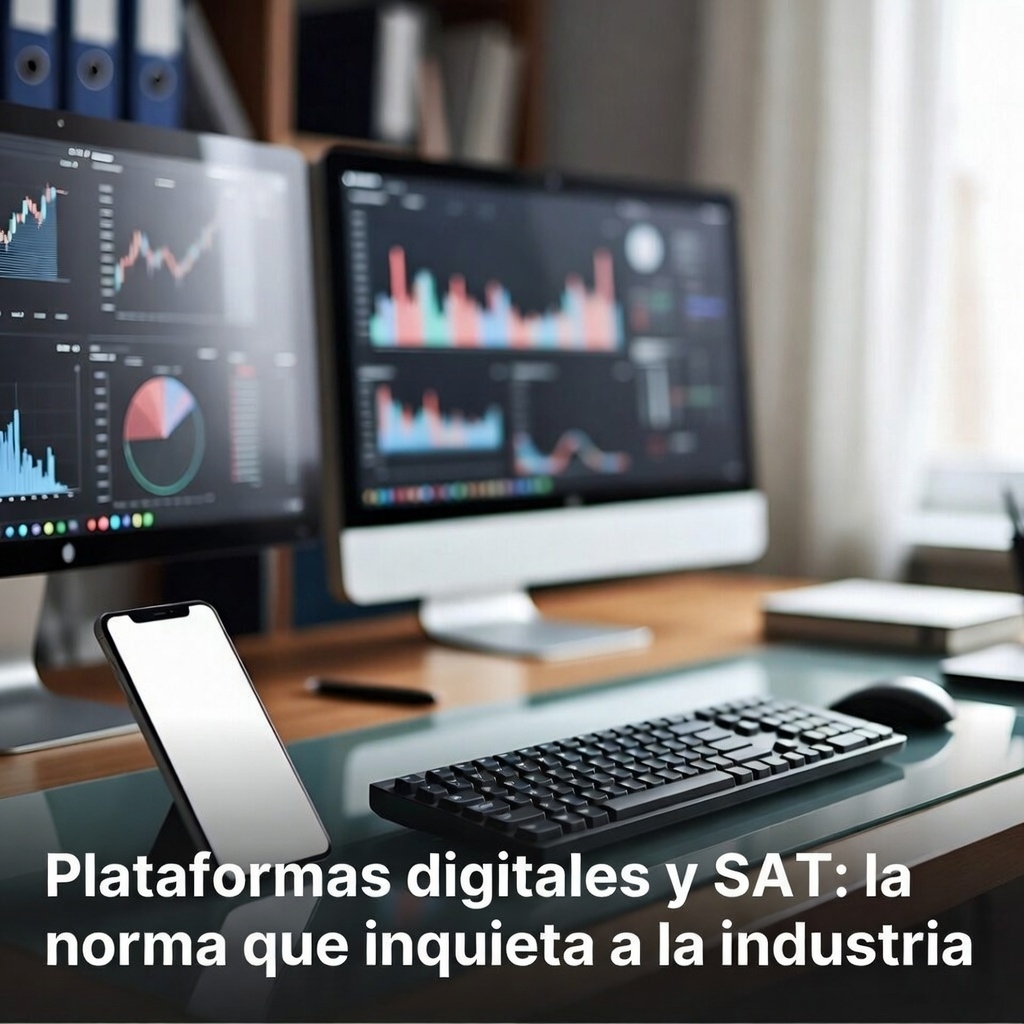 Plataformas digitales y SAT: la norma que inquieta a la industria