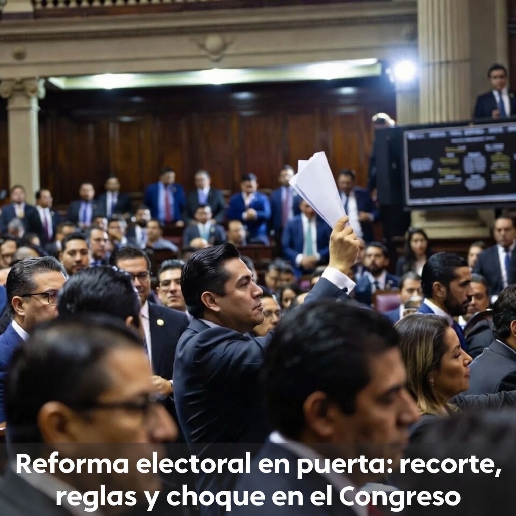 Reforma electoral en puerta: recorte, reglas y choque en el Congreso