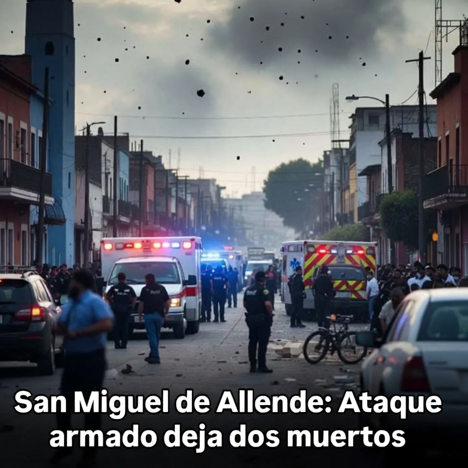 San Miguel de Allende: Ataque armado deja dos muertos