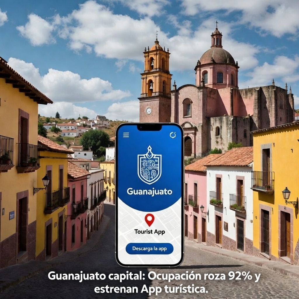 Guanajuato capital: Ocupación roza 92% y estrenan app turística