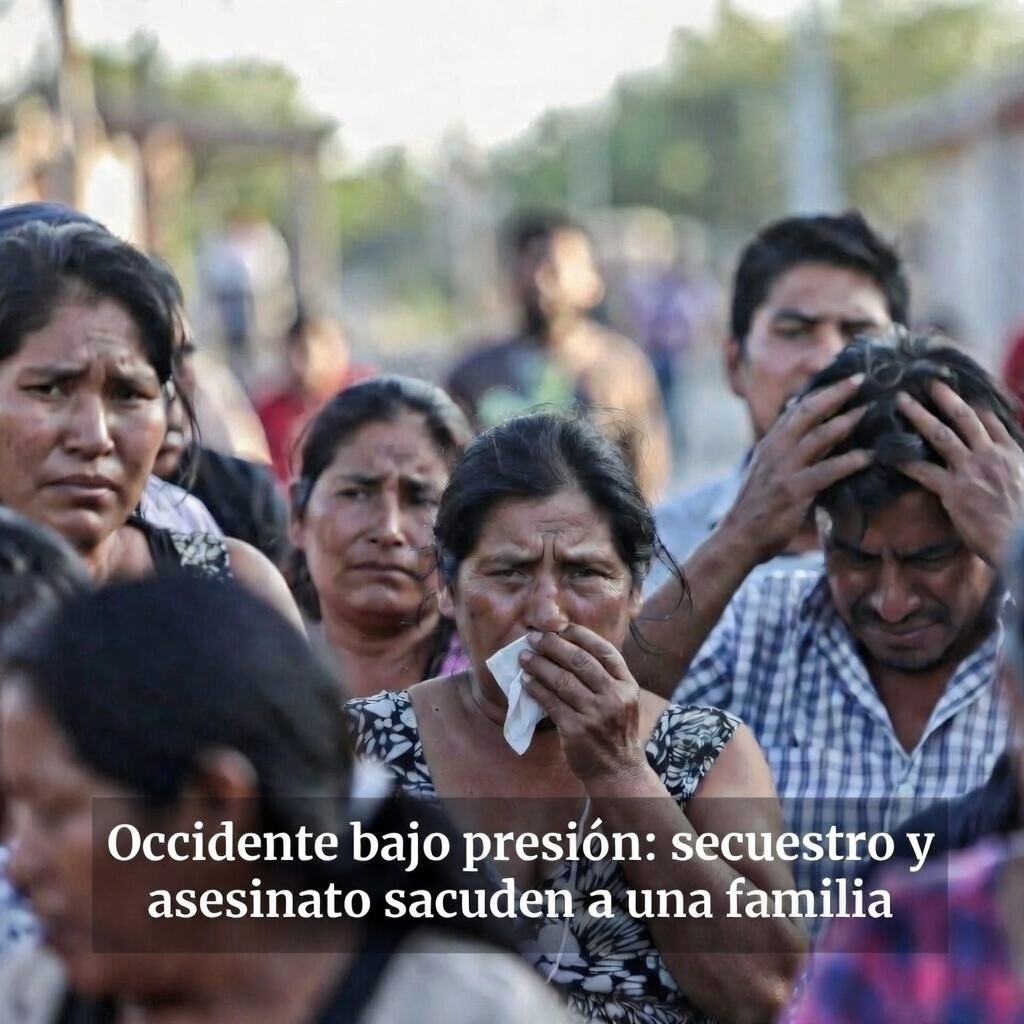 Occidente bajo presión: secuestro y asesinato sacuden a una familia