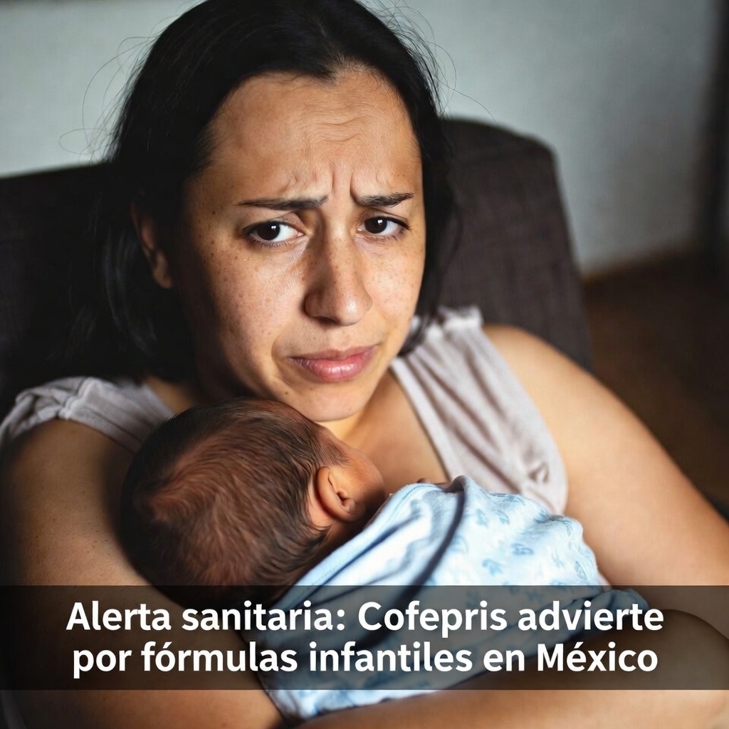 Alerta sanitaria: Cofepris advierte por fórmulas infantiles en México