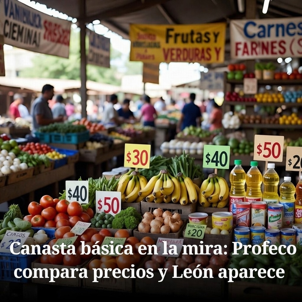Canasta básica en la mira: Profeco compara precios y León aparece