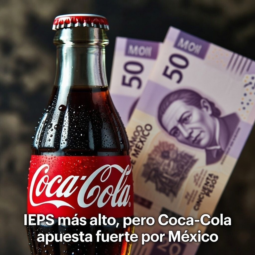 IEPS más alto, pero Coca-Cola apuesta fuerte por México