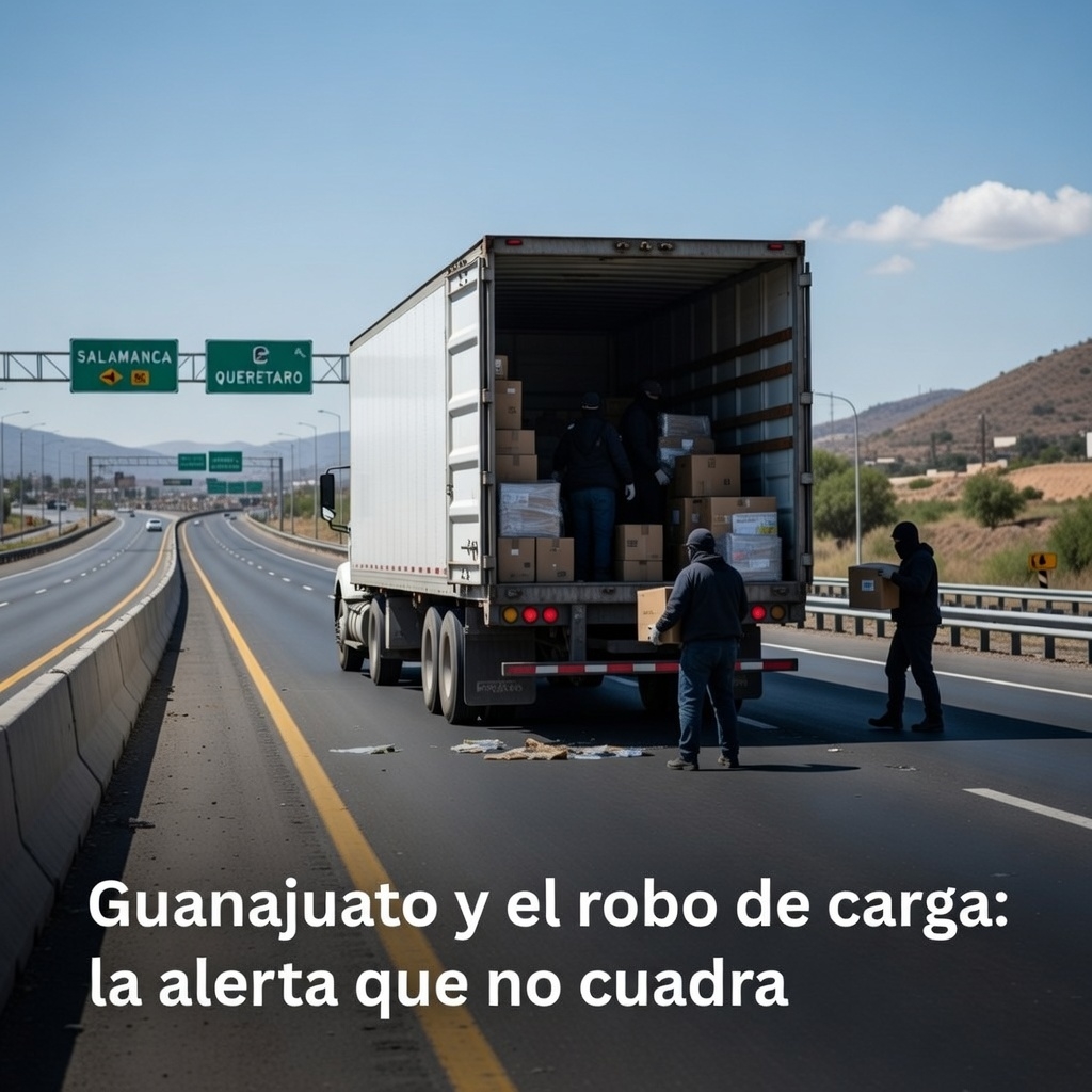 Guanajuato y el robo de carga: la alerta que no cuadra