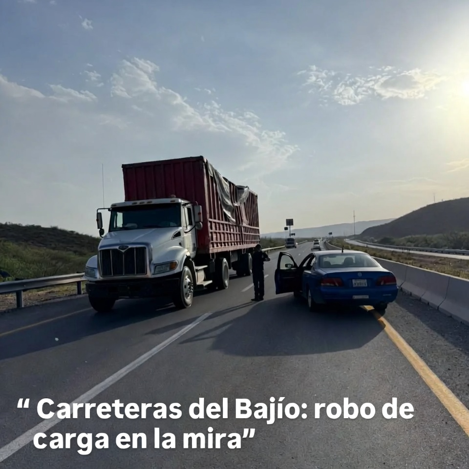 Carreteras del Bajío: robo de carga en la mira