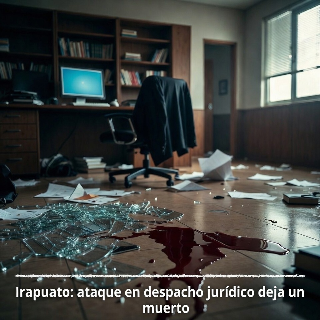 Irapuato: ataque en despacho jurídico deja un muerto