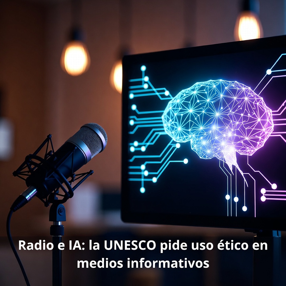 Radio e IA: la UNESCO pide uso ético en medios informativos