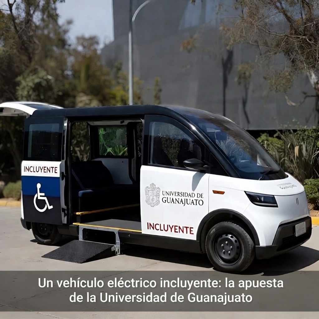 Un vehículo eléctrico incluyente: la apuesta de la Universidad de Guanajuato