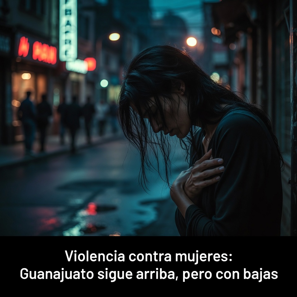 Violencia contra mujeres: Guanajuato sigue arriba, pero con bajas