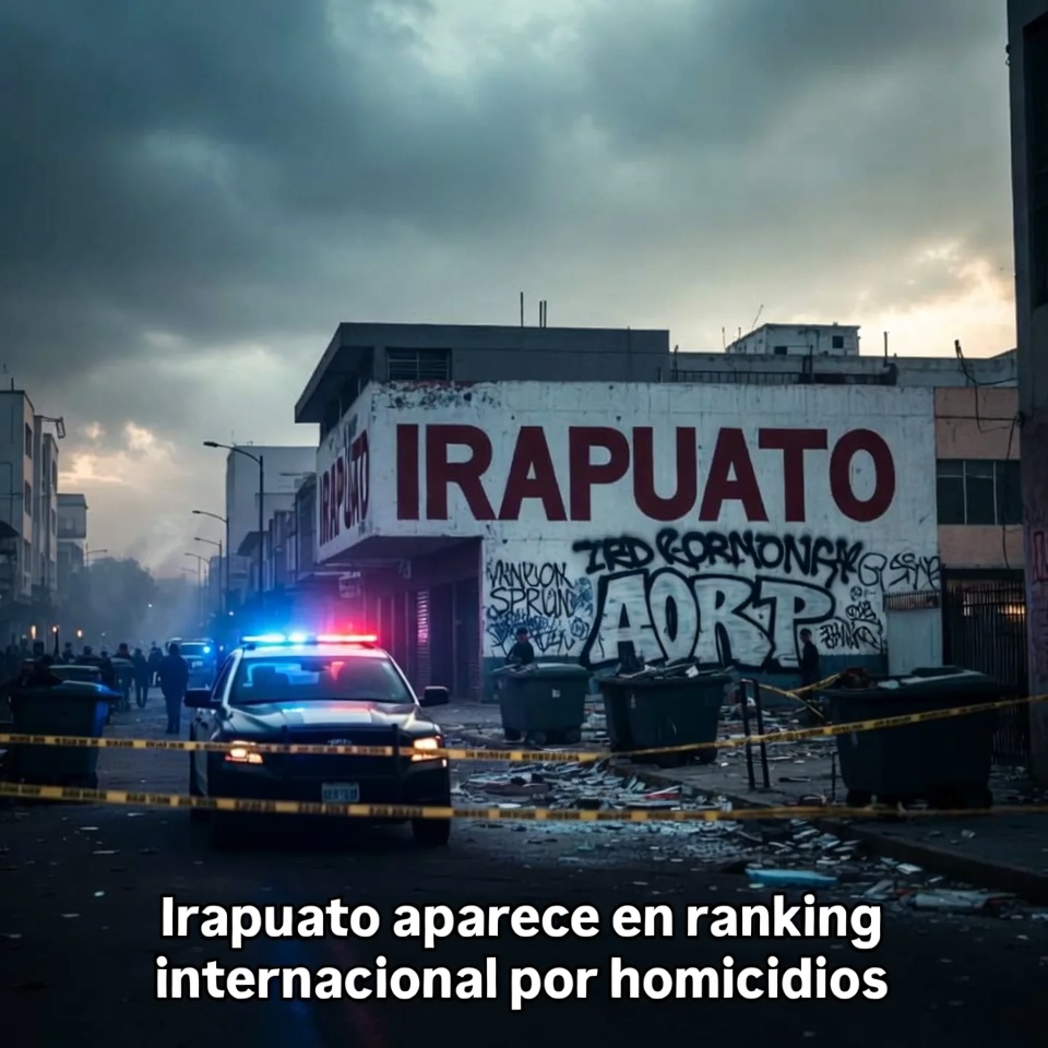 Irapuato aparece en ranking internacional por homicidios
