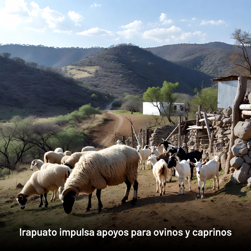 Irapuato impulsa apoyos para ovinos y caprinos