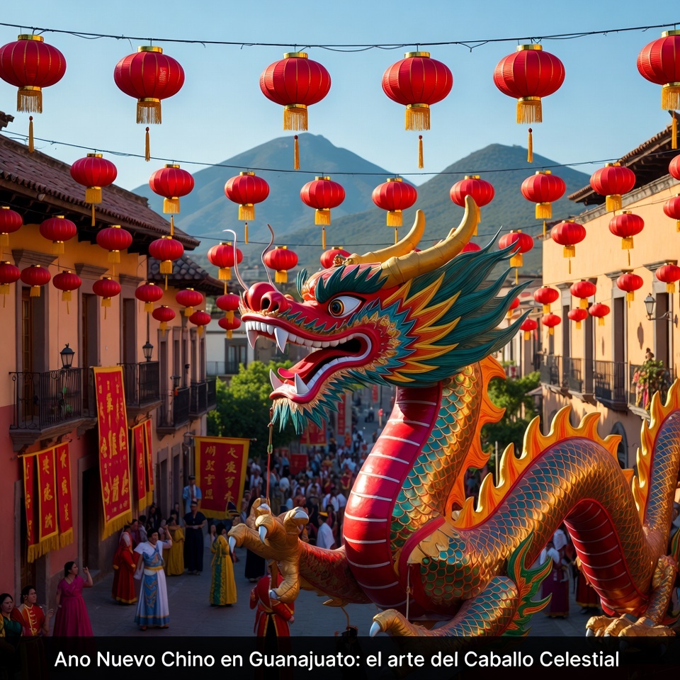 Año Nuevo Chino en Guanajuato: el arte del Caballo Celestial