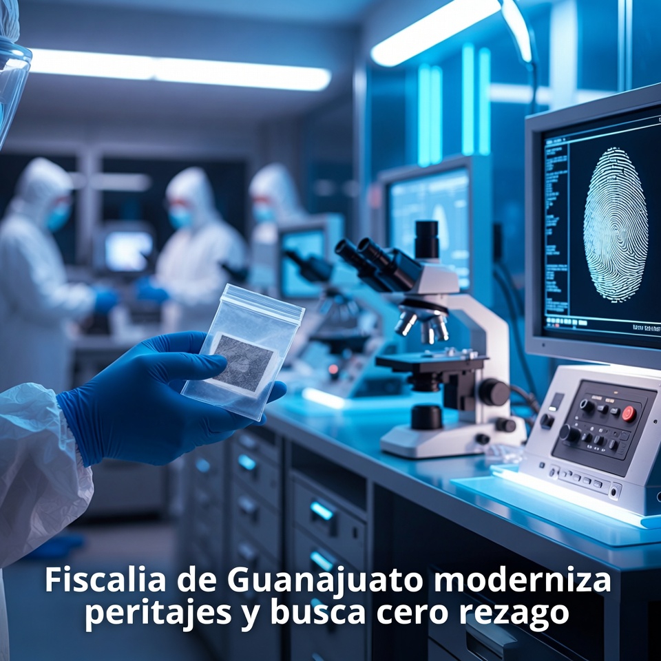 Fiscalia de Guanajuato moderniza peritajes y busca cero rezago
