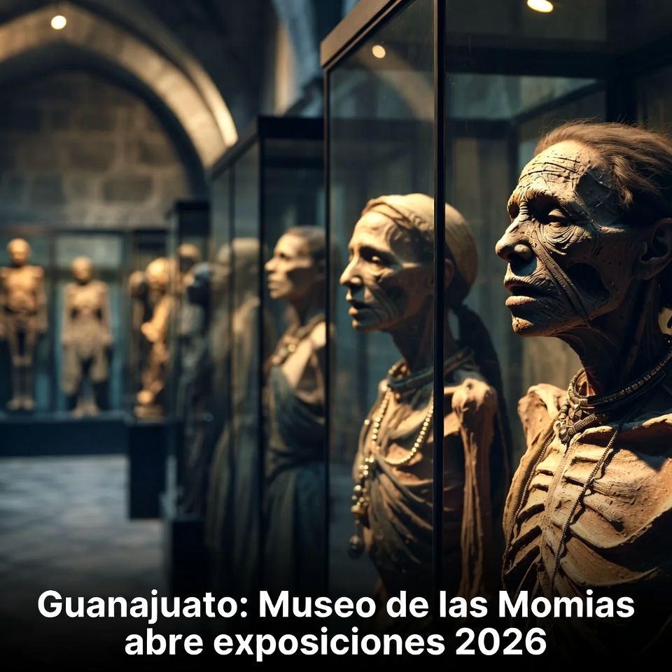 Guanajuato: Museo de las Momias abre exposiciones 2026