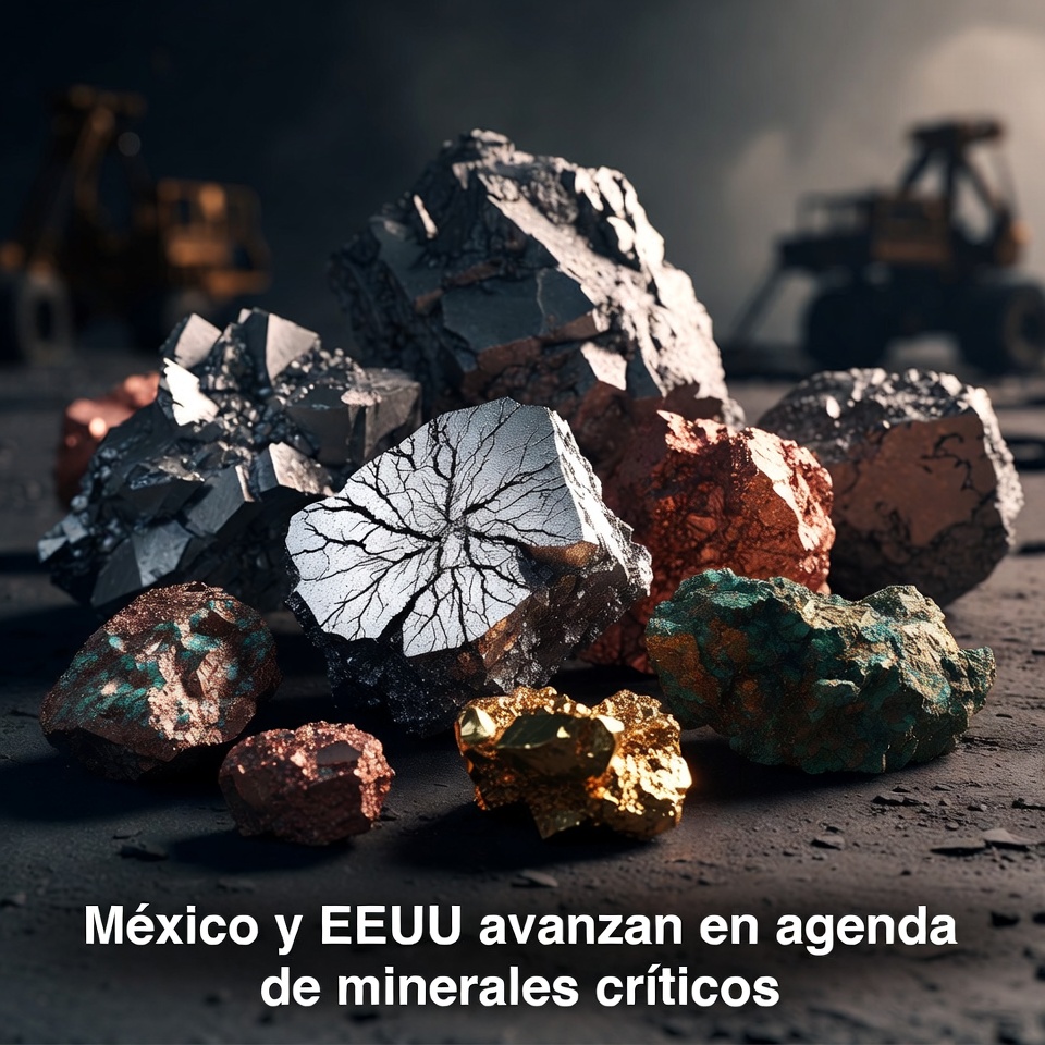 México y EEUU avanzan en agenda de minerales críticos