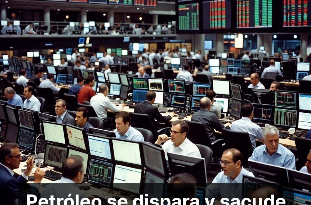 Petróleo se dispara y sacude precios globales