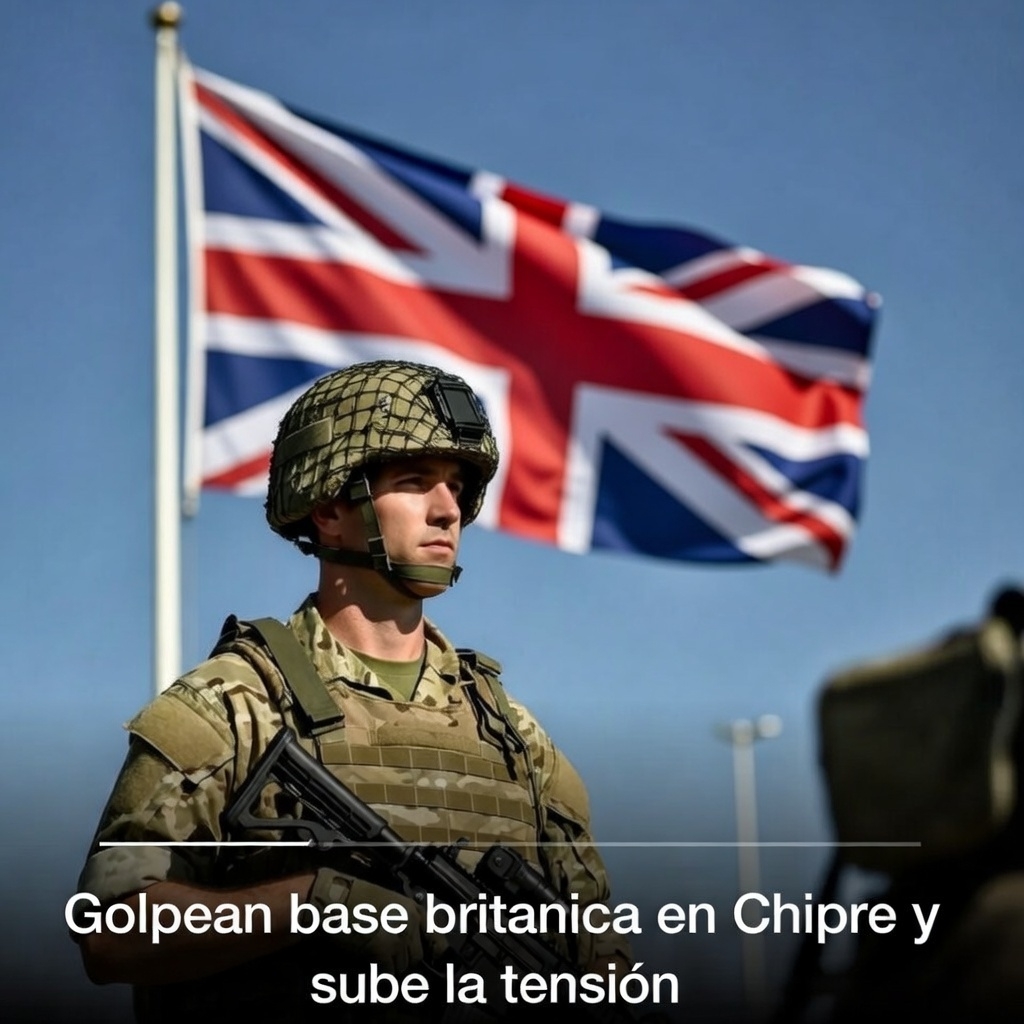 Golpean base britanica en Chipre y sube la tension