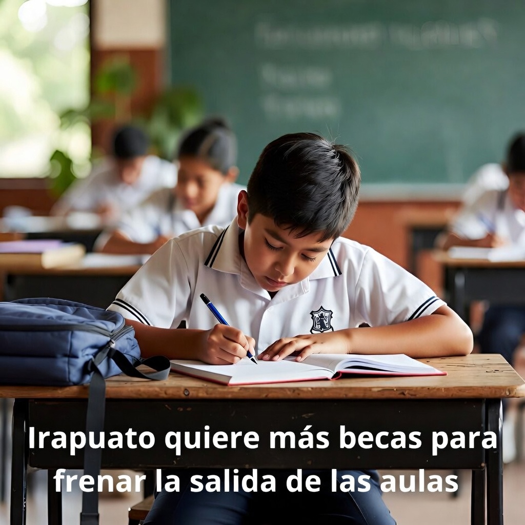 Irapuato quiere más becas para frenar la salida de las aulas