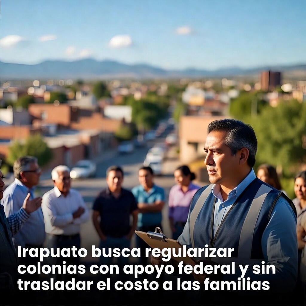 Irapuato busca regularizar colonias con apoyo federal y sin trasladar el costo a las familias
