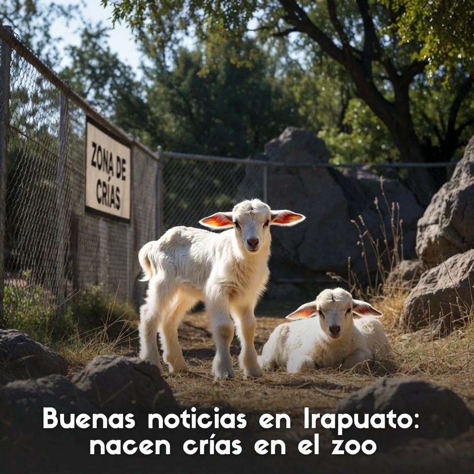 Buenas noticias en Irapuato: nacen crías en el zoo