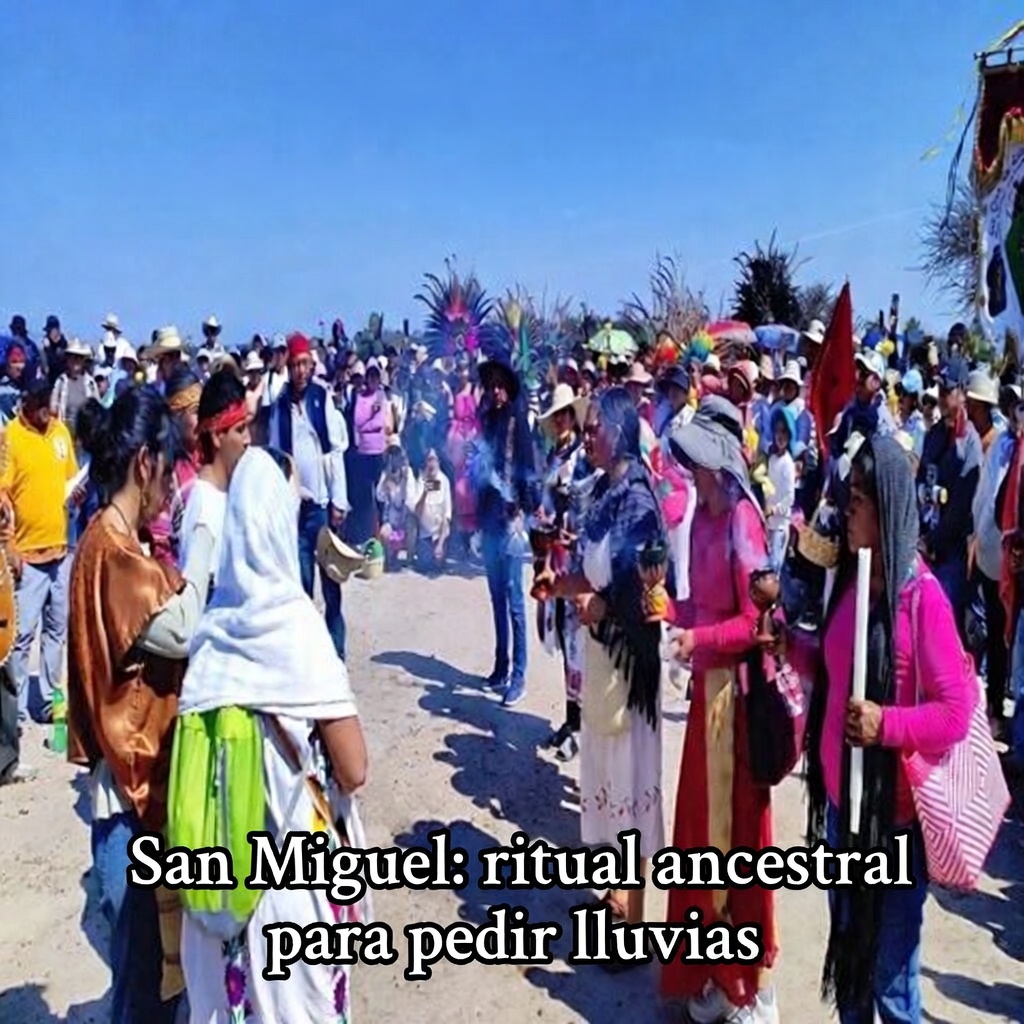 San Miguel: ritual ancestral para pedir lluvias