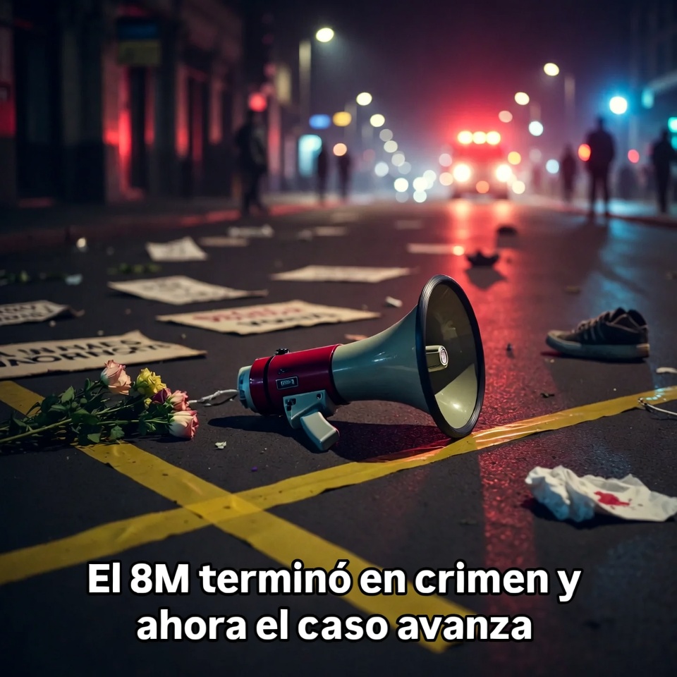 El 8M terminó en crimen y ahora el caso avanza