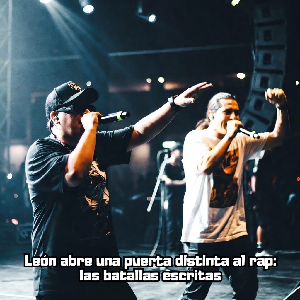 León abre una puerta distinta al rap: las batallas escritas