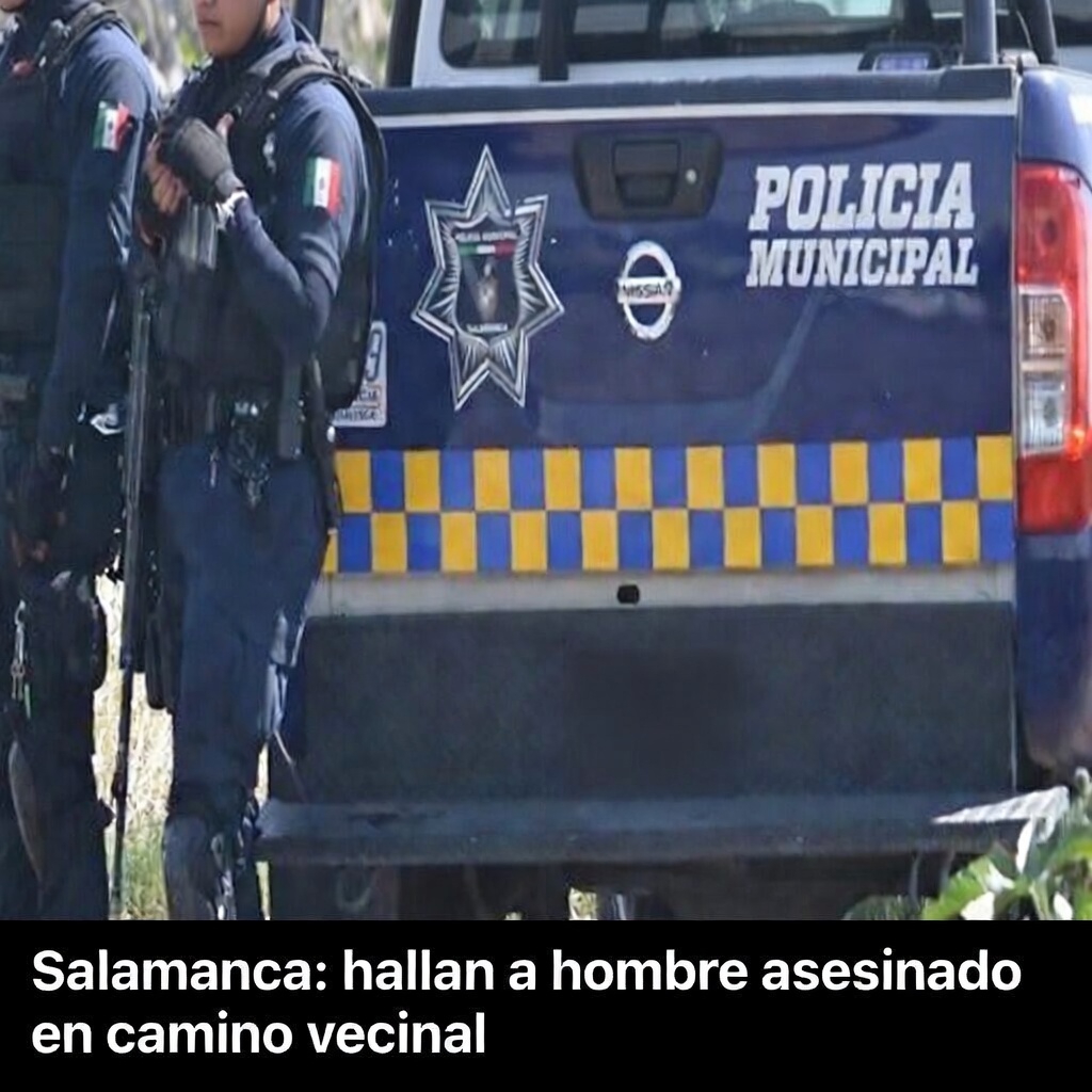 Salamanca: hallan a hombre asesinado en camino vecinal