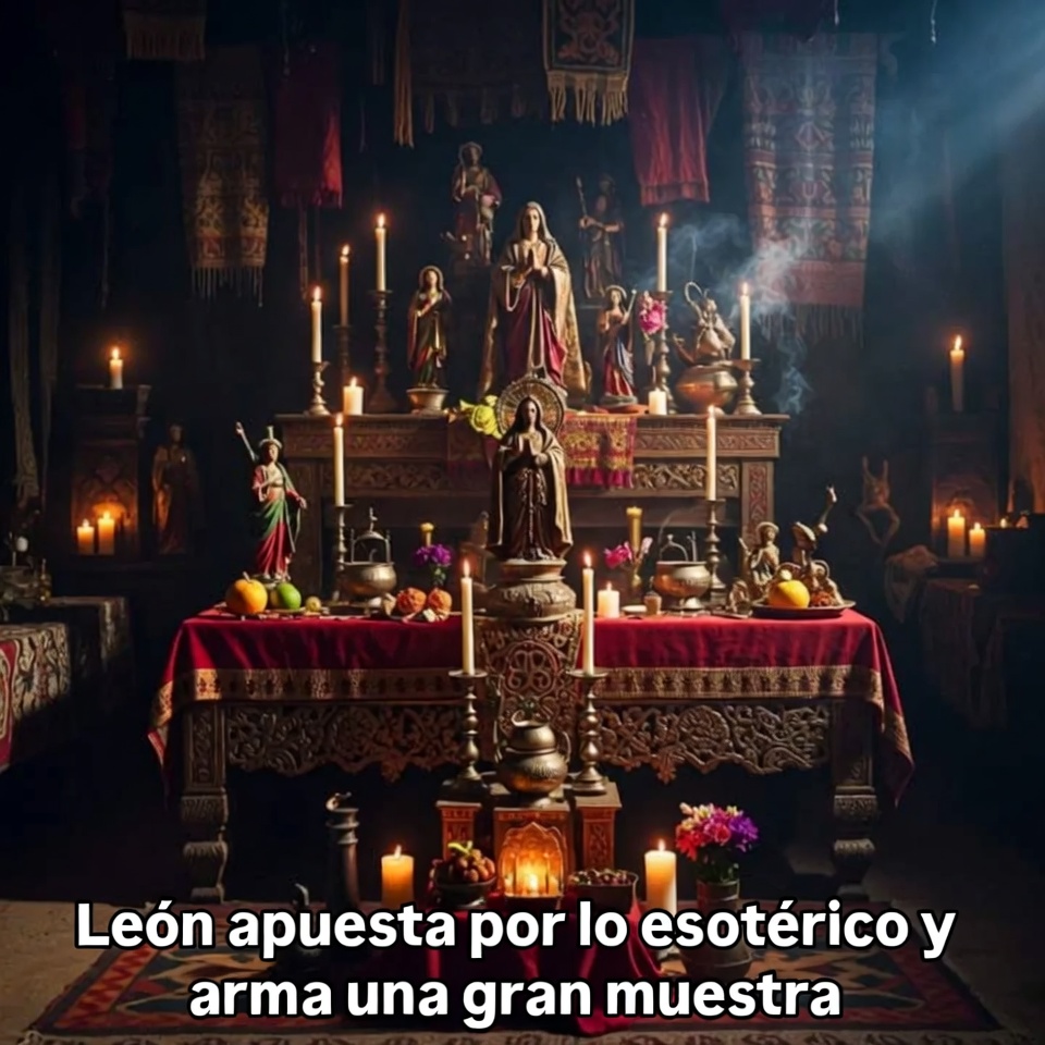 León apuesta por lo esotérico y arma una gran muestra