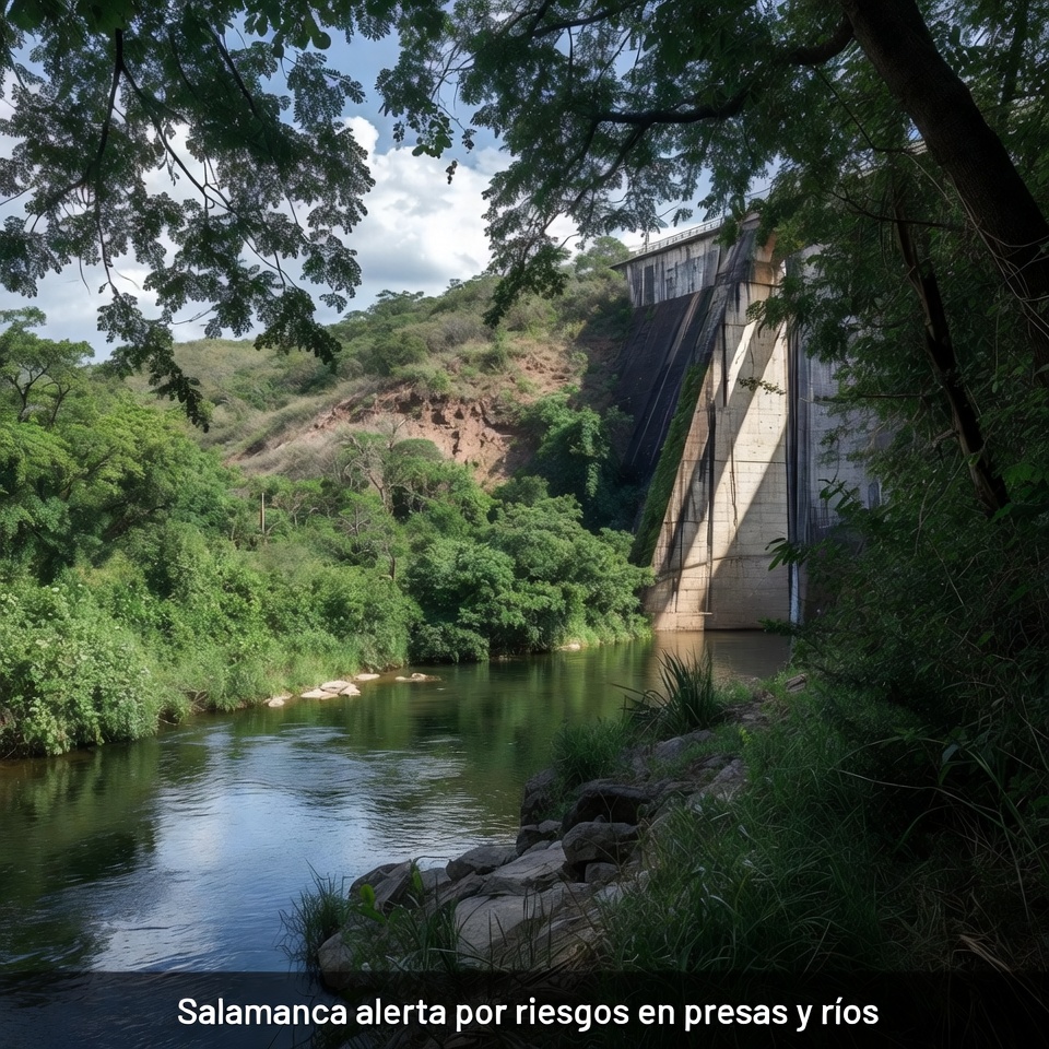 Salamanca alerta por riesgos en presas y rios