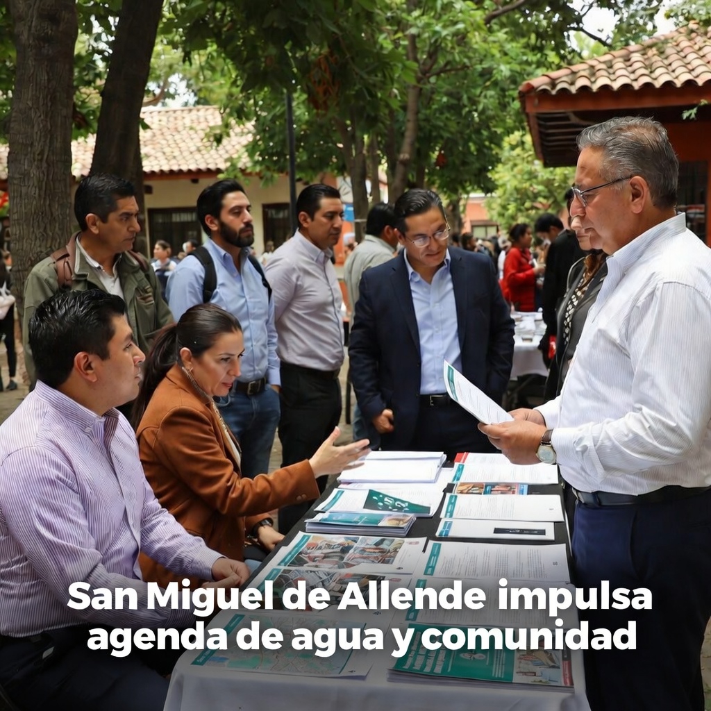San Miguel de Allende impulsa agenda de agua y comunidad