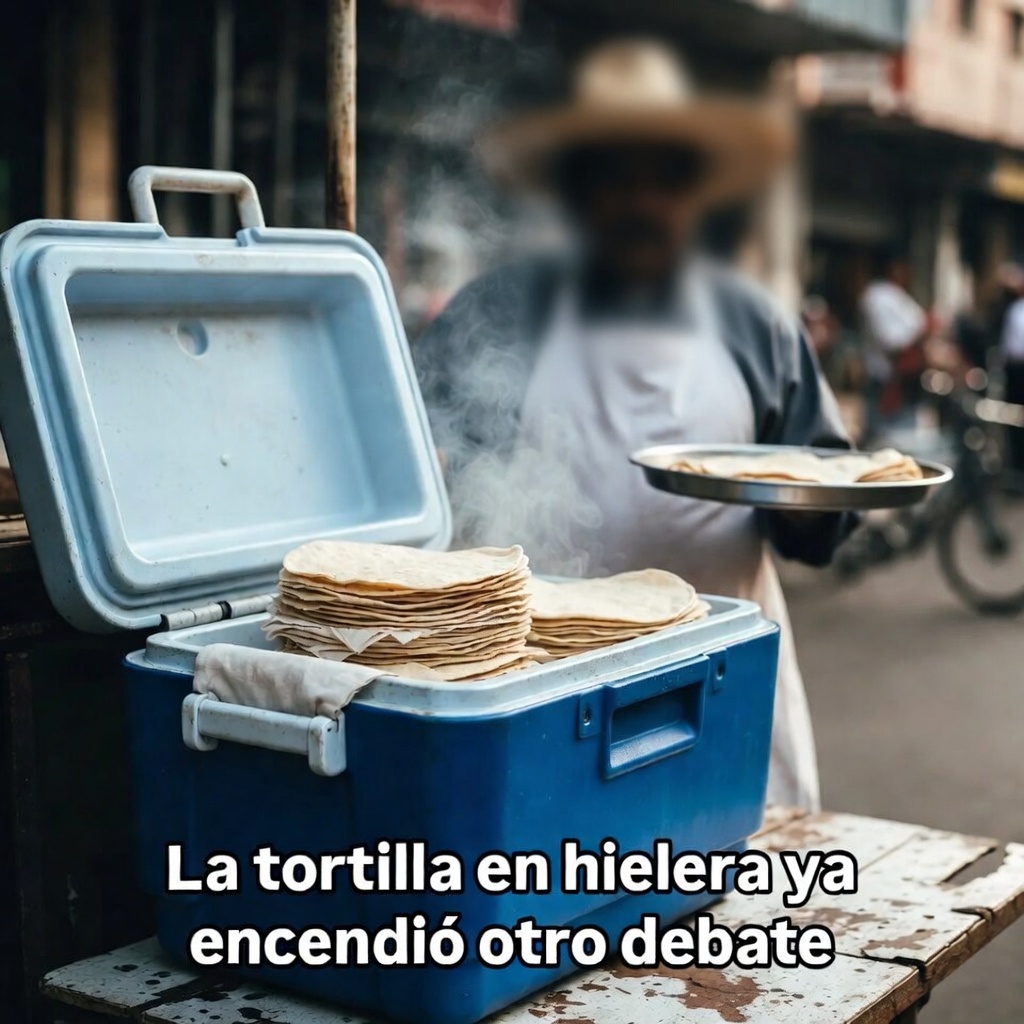La tortilla en hielera ya encendió otro debate