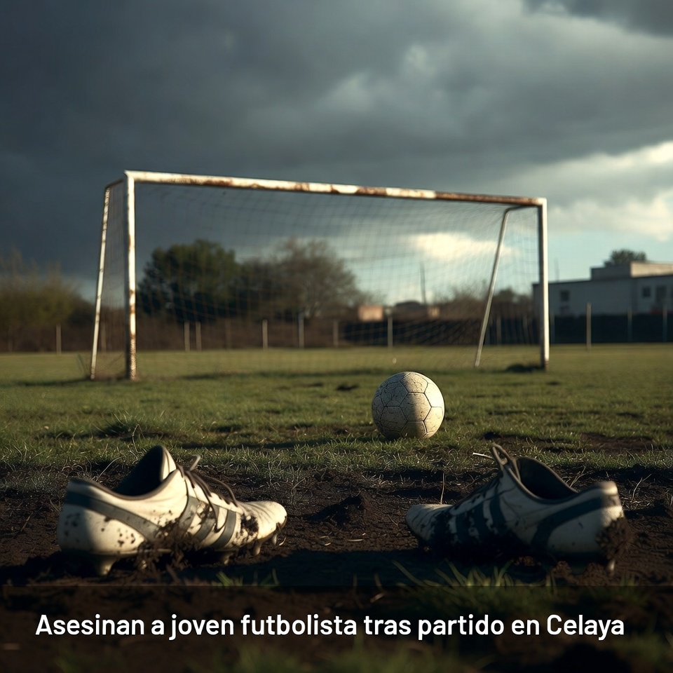 Asesinan a joven futbolista tras partido en Celaya