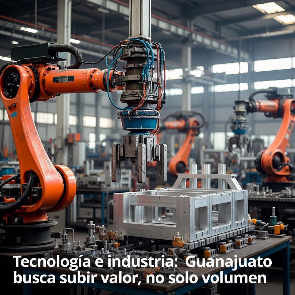 Tecnología e industria: Guanajuato busca subir valor, no solo volumen
