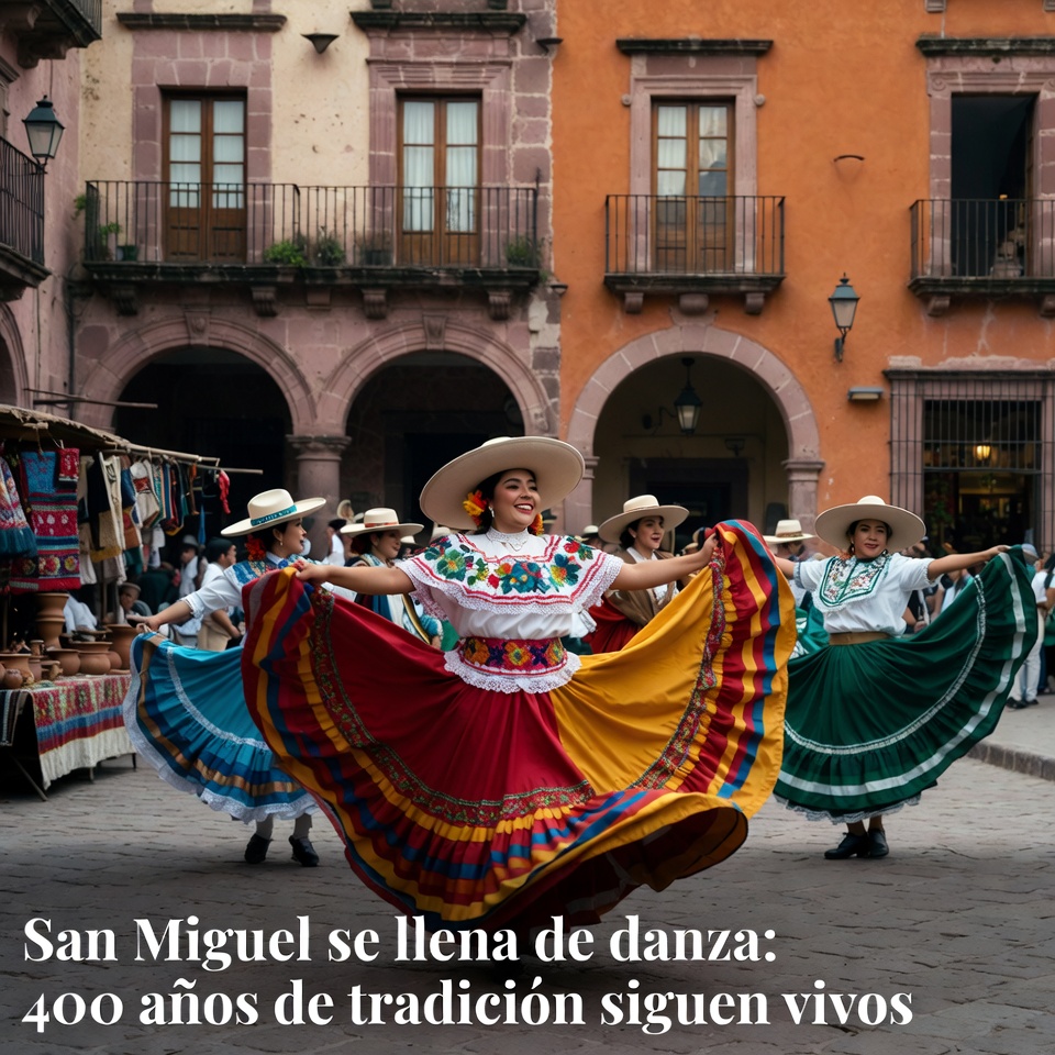 San Miguel se llena de danza: 400 años de tradición siguen vivos