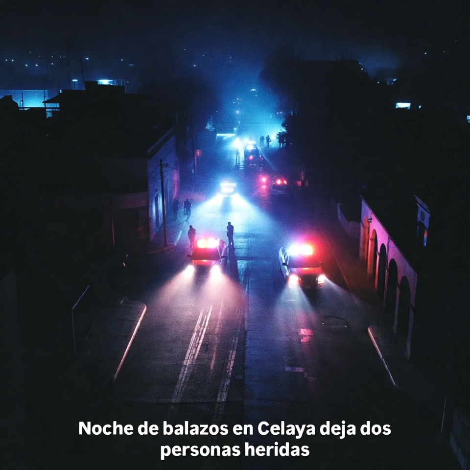 Noche de balazos en Celaya deja dos personas heridas