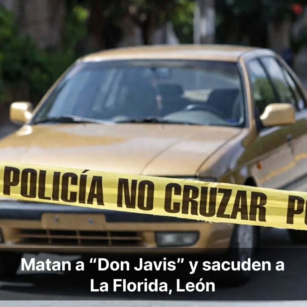 Matan a “Don Javis” y sacuden a La Florida, León