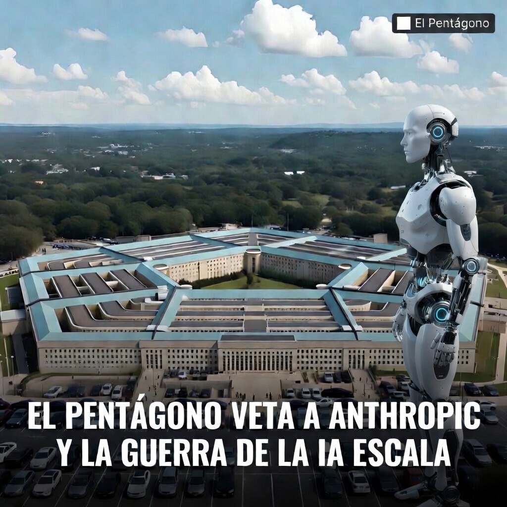 Pentagono veta a Anthropic y escala disputa por IA
